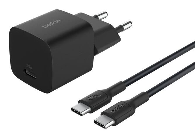 Belkin Boost Charge 25w Usb-C Sw Lad.Pd/Pps 1m K. Wca012kq1mbk-B6