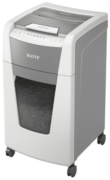 EAN 4002432124138 - Leitz 80160000 triturador de papel Microcorte 55 dB 22 cm Gris, Blanco imagen 1