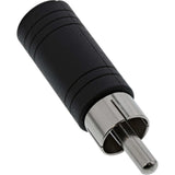 Inline® Audio Adaptador Rca Macho / 3.5mm Mono Female