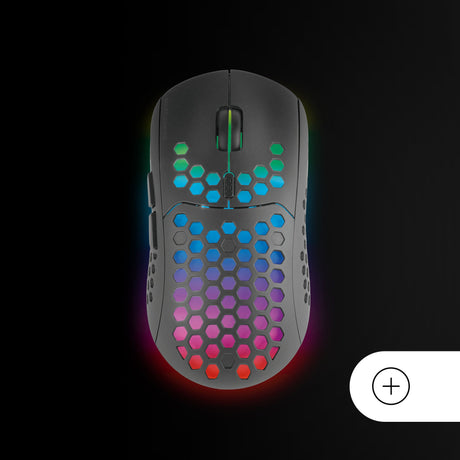 EAN 8435693111115 - Mars Gaming MCPWXES teclado Ratón incluido Juego RF inalámbrica + USB QWERTY Español Negro imagen 13