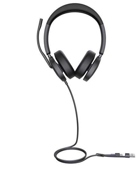 EAN 0841885125767 - Yealink UH48 Dual Teams USB-C/A Auriculares Alámbrico Diadema Llamadas/Música USB Type-C / USB Type-A Neg imagen 4