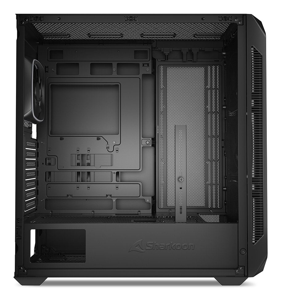 Caja Pc Sharkoon Ak5g Rgb, Negra, Vidrio Templado X 2 4044951041831