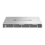 Tp-Link Omada Pro 48-Port Gigabit Stackable L3 Managed Poe+ Switch With 6 10g Slots