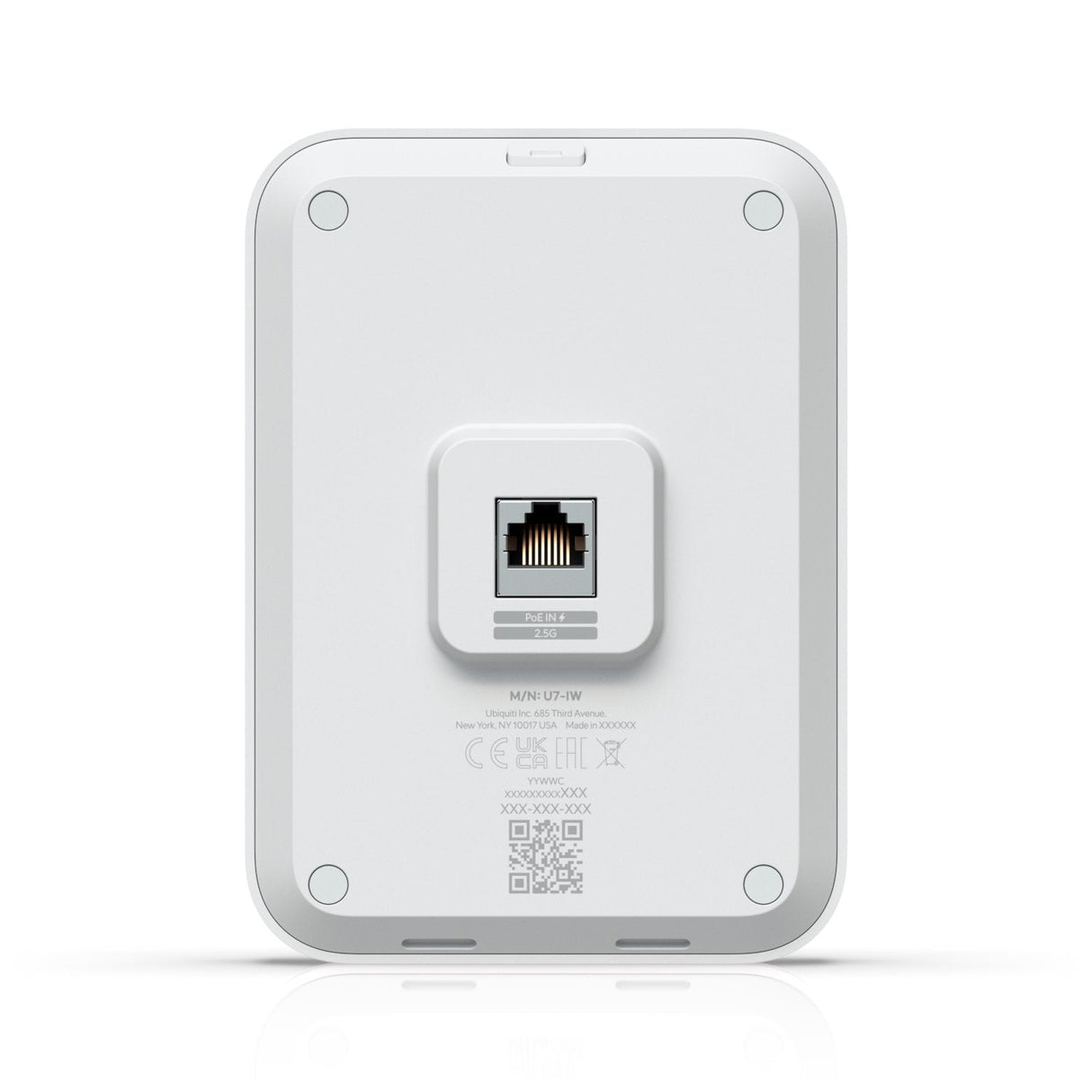 EAN 0810084698754 - Ubiquiti U7 In-Wall 4300 Mbit/s Blanco Energía sobre Ethernet (PoE) imagen 3