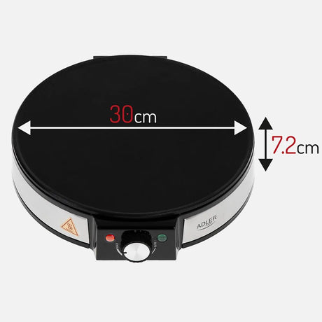 EAN 5903887807043 - Fabrilamp P034AD3058 crepera 1 crep(s) 1600 W Plata, Negro imagen 9
