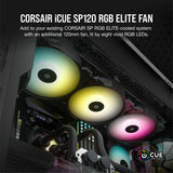 Ventilador Caja Corsair Sp Series Sp120 Rgb Elite 120mm Con Airguide Single Pack Co-9050108-Ww Ventilador Caja Corsair Sp Series Sp120 Rgb Elite 120mm Con Airguide Single Pack Co-9050108-Ww