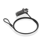 Aisens Cable De Seguridad Para Portátiles Aslk-D40n03-Bk 1.5m
