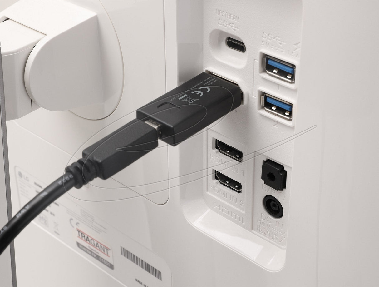 Delock Displayport Zu Mini Displayport Adapter 8k Mit Hdr Und Hdcp Unterstützung - Bidirektional
