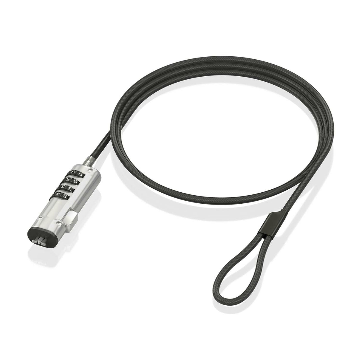 Aisens Cable De Seguridad Tipo Nano Para Portátiles Aslk-D50n05-Bk 1.5m