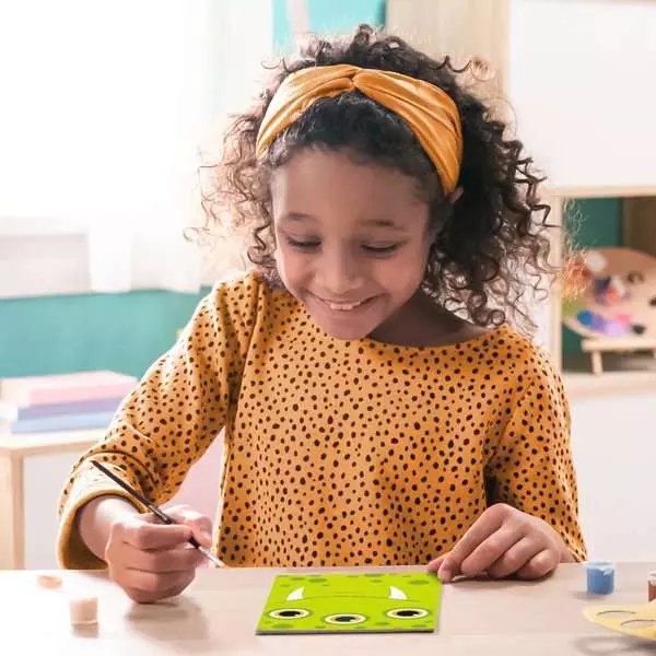 Pintura De Ravensburger Para Números - Monstruo Verde 23628