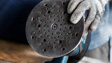 Almohadilla De Soporte Universal Multiagujero Bosch Expert, Blanda, Ø125 Mm, M8+5/16", Plato Lijador (Negro, Para Lijadoras Excéntricas)