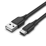 Cable Usb Tipo-C Vention Cthbc Usb Tipo-C Macho Usb Macho 25cm Negro