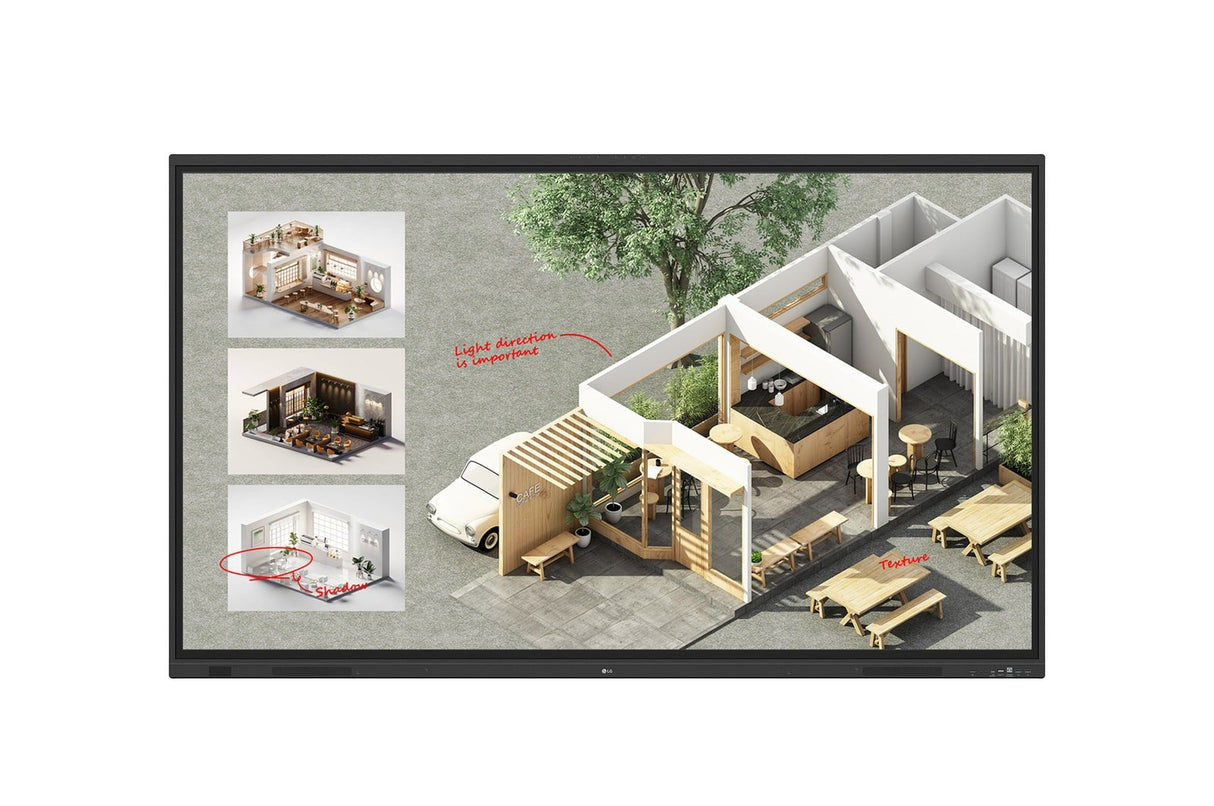 EAN 8806096421239 - LG CreateBoard Standard pizarra blanca interactiva 2,18 m (86") 3840 x 2160 Pixeles Pantalla táctil Negro imagen 1