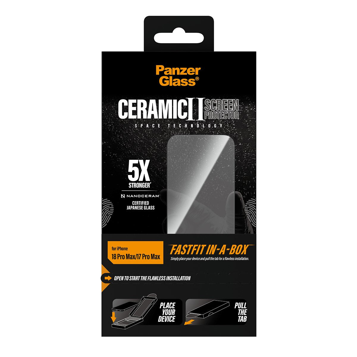Panzerglass Ceramic Ii Screen Protector Iphone 18 Pro Max/17 Pro Max