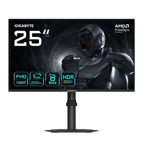 EAN 4719331867409 - GIGABYTE G25F2 pantalla para PC 62,2 cm (24.5") 1920 x 1080 Pixeles Full HD LED Negro imagen 1