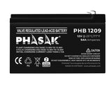 Batería Phasak Phb 1209 Compatible Con Sai Ups Phasak Según Especificaciones