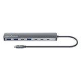 EAN 766623181167 - Manhattan 181167 base para portátil y replicador de puertos Alámbrico USB 3.2 Gen 2 (3.1 Gen 2) Type-C Gri imagen 5