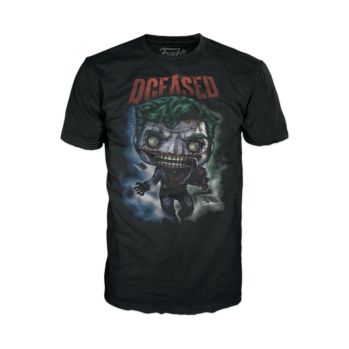 Set Figura Pop & Tee Dc Comics Joker Talla M