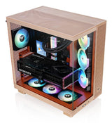 Thermaltake View 380 Xl Tg Argb, Caja Gris, Vidrio Templado X 2 Ca-11e-00mgwn-00