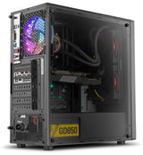 Caja Pc Nox Atx Hummer Infinity Omega 1xusb3.0 2xusb2.0 Negro Rgb