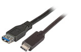 EAN 4049759231354 - EFB Elektronik K5313SW.0,2 cable USB USB 3.2 Gen 1 (3.1 Gen 1) 0,2 m USB C USB A Negro imagen 1