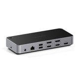 Satechi Triple 4k Display (Mac/Windows Os)  2x Dp 1.4 4k/60 Hz  3x Hdmi 2.0 4k60 Hz  Usb 3.1  Usb-C 3.1  2x Usb 3.0  Usb-C 3.0  Rj-45