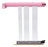 Hyte Pcie 5.0 Hyper Riser, Cable De Extensión Rosa/Blanco, 20cm Acc-Hyte-Pcie50-Sm