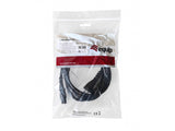 Equip Cable De Alimentación T12 ->C5 H/M Negro 5.00m Pvc
