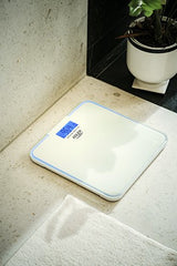 Báscula Adler Ad 8183  Plaza  Personal Electrónica Azul Blanco