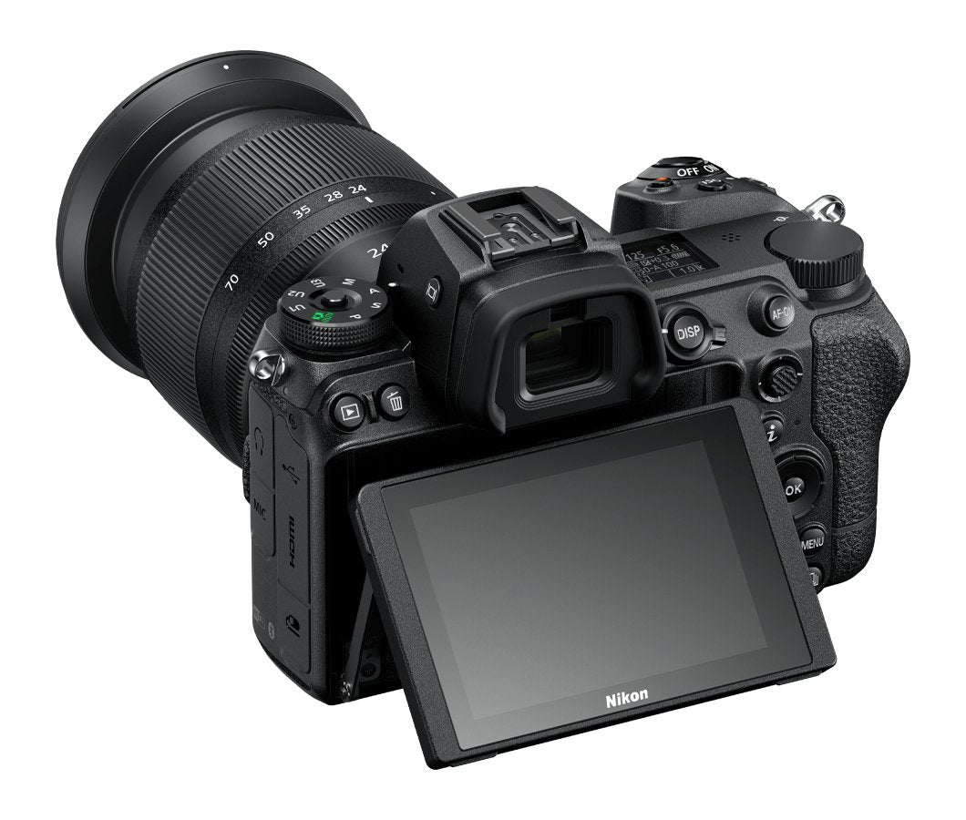 Cámara Evil Nikon Z 6ii + 24 70 F4 24.5 Mp 8.12 Cm Iso 100 51 200 Wifi Dual Expeed Negro