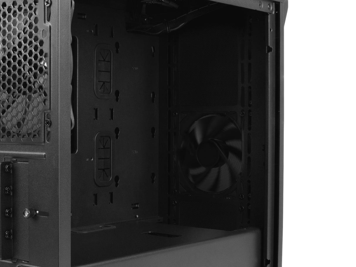 Caja Pc Natec Gaming Genesis Irid 503 Matx 1xusb 3.0 2xusb 2.0 S/F Cristal Templado