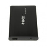 I-Box Caja Externa Usb 2.0 Para Disco Duro 2.5" (Hdd) Negro  Hd-01