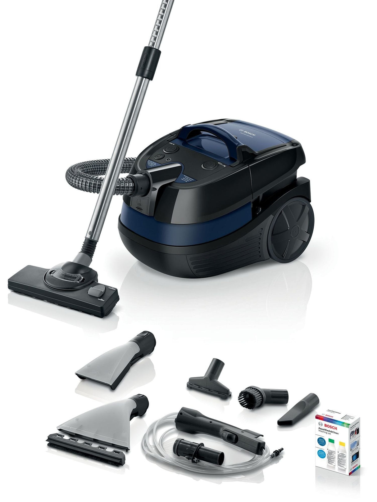 EAN 4242005252428 - Bosch Serie 4 BWD41700 aspiradora 3,5 L Aspiradora cilíndrica Seca y húmeda 1700 W Combinado imagen 1