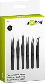 Pinzas De Electronica, Juego De 6, Goobay