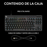 Logitech G Pro X Tkl Rapid Black