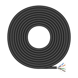 Aisens Bobina Cable Exterior Rj45 Cat.6 Ftp Rigido Awg24 - 305m - Negro