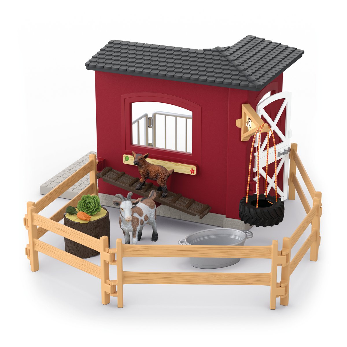 Schleich Farm World Ziegenstall 42726