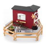 Schleich Farm World Ziegenstall 42726