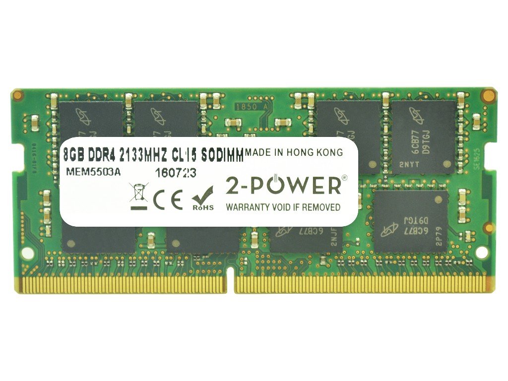 2-Power Memoria Sodimm 8gb Ddr4 2133mhz Cl15 Sodimm 2p-834941-001