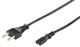 EAN 5705965856369 - Microconnect PE030718 cable de transmisión Negro 1,8 m CEE7/16 C7 acoplador imagen 1