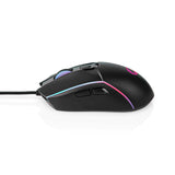 Nedis Ratn Gaming Cable 1,5m  Dpi Ajustable Botones: 6 Programables Led