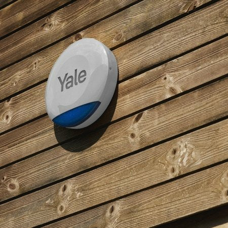 EAN 5052847131107 - Yale Outdoor Siren Sirena inalámbrica Exterior Azul, Gris imagen 3
