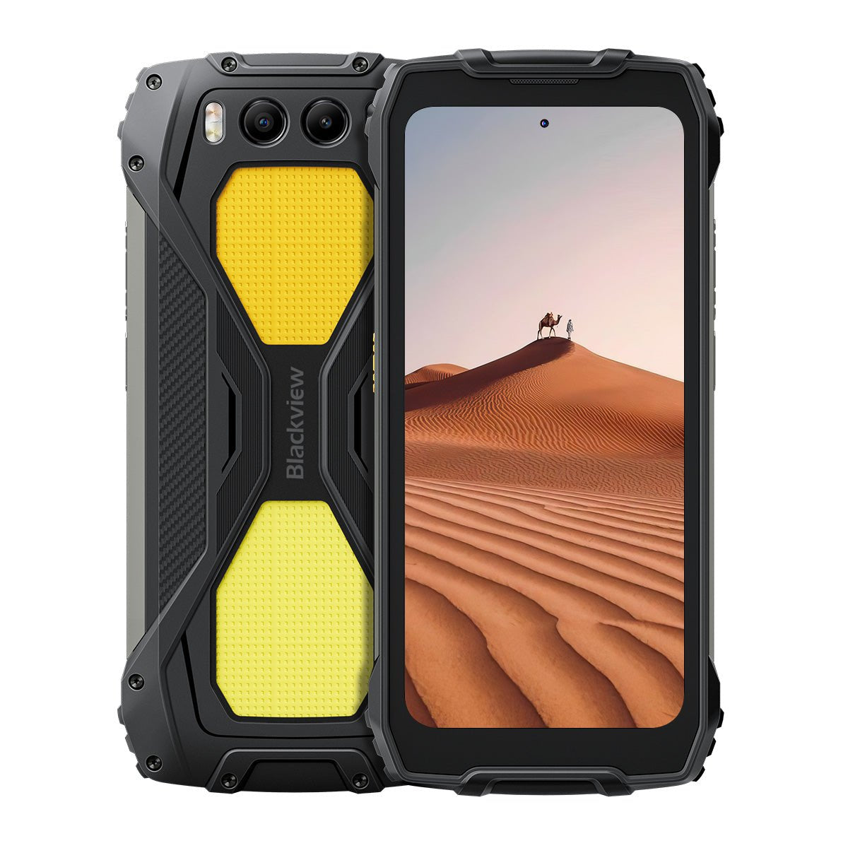 EAN 6931548320722 - Blackview BV7300 16,9 cm (6.67") SIM doble Android 14 4G 6 GB 256 GB 15000 mAh Negro, Amarillo imagen 5