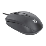 EAN 0766623190190 - Manhattan 190190 ratón Oficina Ambidextro USB tipo A 1000 DPI imagen 2