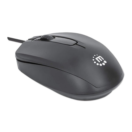 EAN 0766623190190 - Manhattan 190190 ratón Oficina Ambidextro USB tipo A 1000 DPI imagen 2