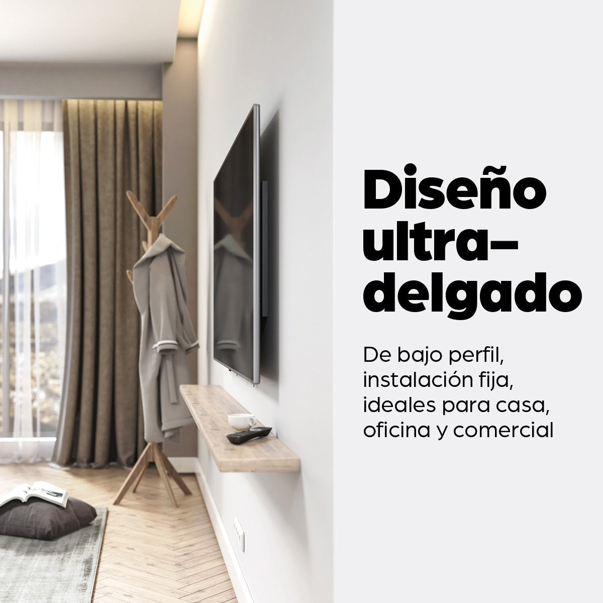 EAN 0766623461993 - Manhattan 461993 soporte para TV 2,54 m (100") imagen 8