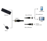EAN 8716309087308 - Gembird A-OTG-AFBM-04 cable USB 0,15 m Micro-USB B USB A Negro imagen 3
