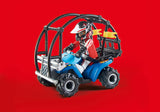 Playmobil 70820 Starter Pack Stunt Show Quad Con Rampa De Fuego