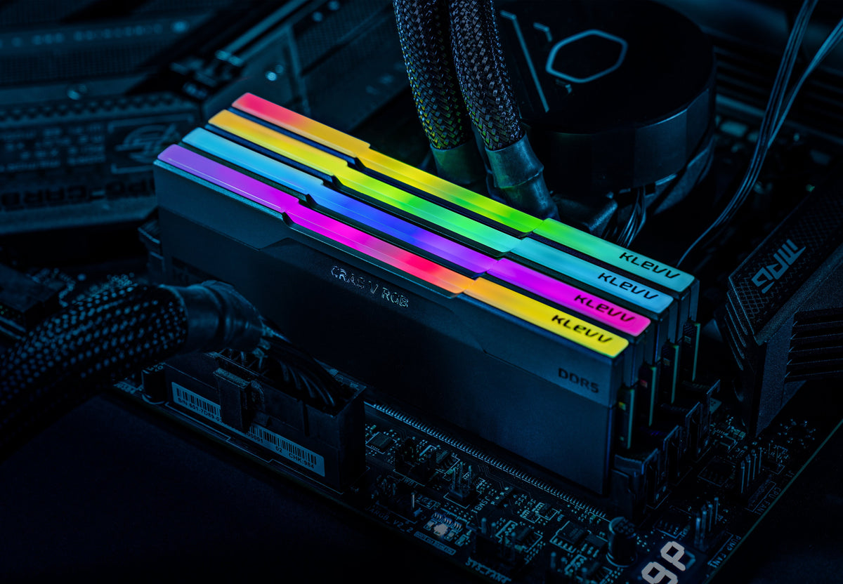 32gb Klevv Cras V (16gbx2) 6400 Cl32 Negro Expo