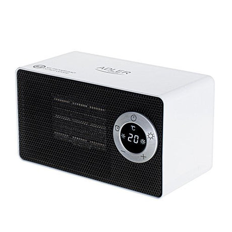 EAN 5905575900029 - Adler AD 7746 calefactor eléctrico Interior Blanco 1000 W Ventilador eléctrico imagen 1